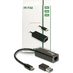 Inter-Tech Argus IT-732 Ενσύρματος Ethernet USB-C Αντάπτορας Δικτύου 2.5Gbps