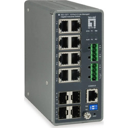 LevelOne IGU-1271 Managed L3 Switch με 8 Θύρες Ethernet 1000Mbps και 4 SFP θύρες