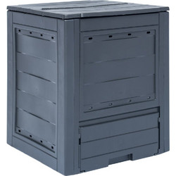 vidaXL Κομποστοποιητές Κήπου 2 τεμ. Γκρι 60x60x73 εκ. 520 Λίτρα - 260 l