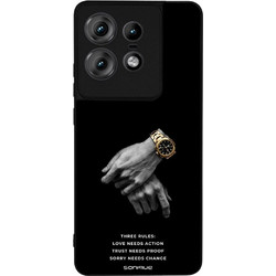 Sonique Men's Edition Θήκη με Σχέδιο «Three Rules» (Motorola Edge 50 Pro 5G)