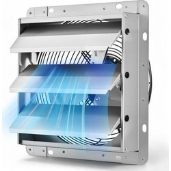 VEVOR 268 mm Ανεμιστήρας Εξαγωγής με Περσίδες Τοίχου 812 CFM Αυτόματες Περσίδες, Ανθεκτικό Χαλύβδινο Περίβλημα, Χαμηλός Θόρυβος, Κινητήρας AC, Αερισμός και Ψύξη για Σοφίτα, Γκαράζ, Αχυρώνα, Θερμοκήπιο