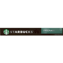 Starbucks Κάψουλες Espresso Pike Place Συμβατές με Μηχανή Nespresso 10τμχ
