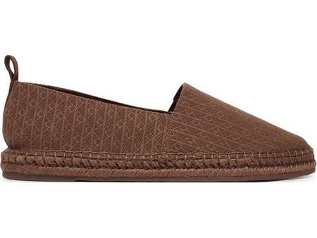 CALVIN KLEIN M 053-0005962 ESPADRILLE AOP CV SHOES - HM0HM02231-HJO BROWN