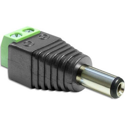 DeLock Βύσμα DC male Μαύρο 65396 65396
