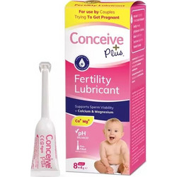 Conceive Plus Fertility Lubricant Λιπαντικό Γονιμότητας 8x4gr