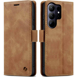 Spacecase Wallet Θήκη Πορτοφόλι Light Brown (Samsung Galaxy S26 Ultra)