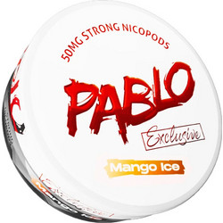 Pablo Nicotine Pouches Exclusive Mango Ice 50mg