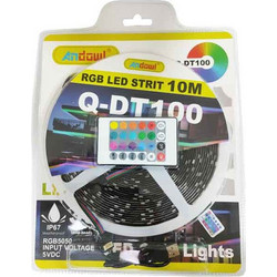 Andowl LED ταινία RGB 10m με τηλεχειριστήριο Q-DT100