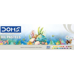 Λαδοπαστέλ Doms 25τμχ