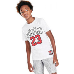 Jordan Practice Flight Παιδικό T-Shirt Κοντομάνικο Λευκό 95A088-001