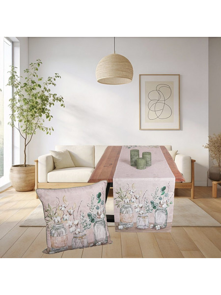 Τυπωτή Τραβέρσα 40x170 Βάζα Με Άνθη ilis Home