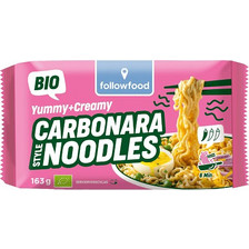 NOODLES CARBONARA STYLE 163ΓΡ FOLLOW FOOD BIO