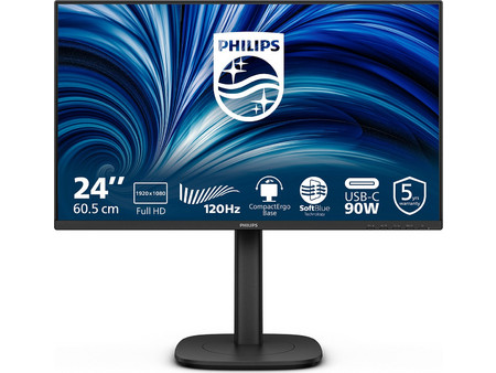 Philips 24B2U3301 IPS Monitor 23.8" 1920x1080 FHD 120Hz 4ms