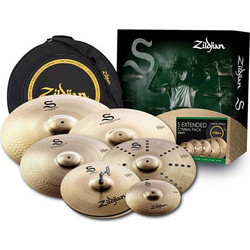Zildjian Σειρά S Σετ πιατινίων Extended (20''R - 18''R - 16'' CR - 16'' TCR - 14'' HH - 10'' SP) ME ΘΗΚΗ