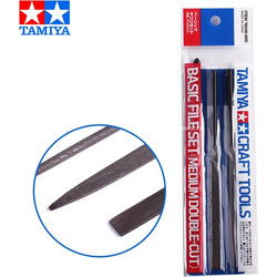 Tamiya Basic File Set (Medium Double-Cut)