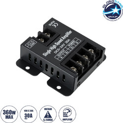 GLOBOSTAR(R) 73396 CORE Ενισχυτής Ισχύος & Σήματος Υψηλής Ταχύτητας 1CH DC 5-24V 30/15A 360W Max IP20 - M8.5xΠ2xΥ6.5cm