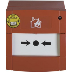 GE DM2010 2000 SERIES ADDRESSABLE MANUAL CALL POINT RED