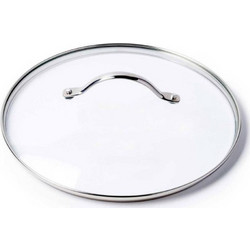 Comas Καπάκι Γυάλινο Πυρίμαχο 28cm - Ενισχυμένης Αντοχής (Κωδ. 11796)