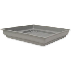 Πιάτο τετρ. 30X30X3,6 εκ. URBAN GREY (για CITY square 40) - Plastona