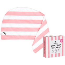 Dock & Bay Πετσέτα μαλλιών Τουρμπάνι Hair Wrap Malibu Pink 5060668839072