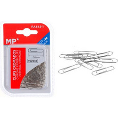 MP MP μεταλλικοί συνδετήρες PA342-1, 28mm, 100τμχ, ασημί