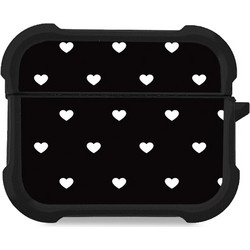 Sonique Heart Series 02 Θήκη Σιλικόνης για AirPods Pro 3 Μαύρη