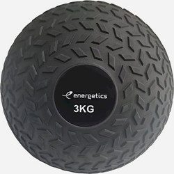 energetics Μπάλα Γυμναστικής Slam Ball 3 Kg Μαύρη