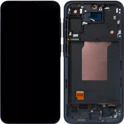 Οθόνη Και Μηχανισμός Αφής Oled Με Πλαίσιο Για Samsung Galaxy A55 5G A556 (2024) Black OEM