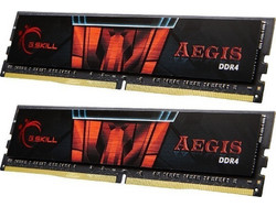 G.Skill Aegis 16GB (2X8GB) DDR4 RAM 2400MHz C17 F4-2400C17D-16GIS