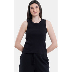 Up Ribbed Butterfly Γυναικεία Αμάνικη Μπλούζα GQ226TUPBW15-NGR Black