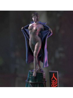 Φιγούρα Major Motoko Scarlett Johansson Ghost in the Shell 3D εκτυπωμένη