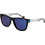 Polaroid Eyewear PLD2138/S 3OL/5Z Γυαλιά Ηλίου Τετράγωνα Κοκάλινα Μαύρα με Μπλε Polarized Φακό