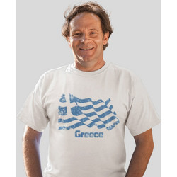 T-Shirt Σημαία Ελλάδος Κυματιστή