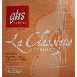 GHS 2300G Σετ 6 Χορδές Κλασικής Κιθάρας Nylon Normal Tension