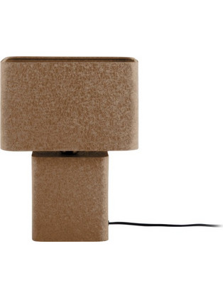 Leitmotiv Boaz Recto Επιτραπέζιο Φωτιστικό Μεταλλικό O21x30 I Mocha Brown