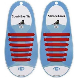 Silicone lace,κορδόνια παπουτσιών σιλικόνης Κόκκινα silicone lace,κορδόνια σιλικόνης