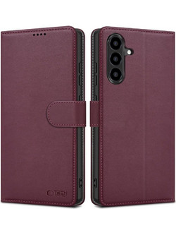 Tech-Protect Wallet Θήκη Πορτοφόλι Burgundy (Samsung Galaxy A27 5G)