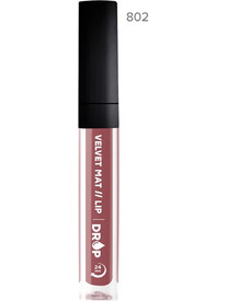 Drop Cosmetics 802 Matte Velvet Liquid Κραγιόν