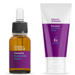 Juliette Armand Elements Bioplacenta Serum 20ml + Eye Shine Mask 50ml
