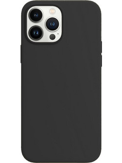 Forcell iPhone 15 Pro Max Θήκη Σιλικόνης - Black