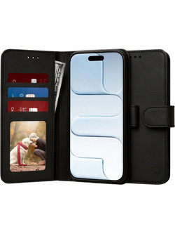 Techsuit Diary Book Θήκη Black (iPhone 17 Air)