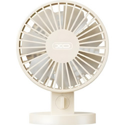 XO-MF82 Φορητό Ανεμιστηράκι Χειρός Beige