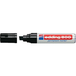 Edding 800 Ανεξίτηλος Μαρκαδόρος Κόκκινο 12mm 4-800001
