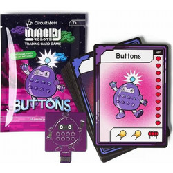 CircuitMess DIY STEM Wacky Robots TCG - Buttons (14 Κάρτες) για ηλικίες 7+