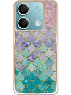 Vivid Mermaid Scale Silicone Back Cover Colorful (Xiaomi Redmi Note 13 Pro / Poco X6 5G)