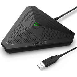 CMTECK επιτραπέζιο μικρόφωνο M001, omnidirectional, USB, μαύρο