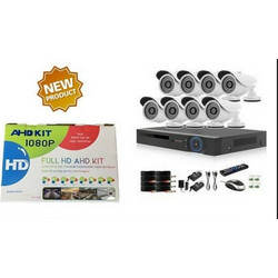 Σετ Εποπτείας 8 Καμερών AHD Kit 1080p με Καταγραφικό Χώρου
