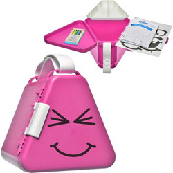 TRUNKI - Teebee κουτί παιχνιδιών με δίσκο - Ροζ