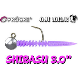 Progre Aji Milk Shirasu Τεχνητό Δόλωμα 3.0" Okiami Red Rame
