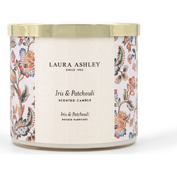 Laura Ashley Αρωματικό Κερί Iris & Patchouli 400gr